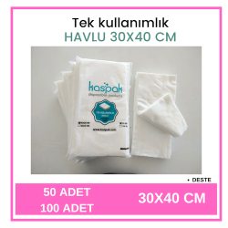 Tek kullanımlık banyo havlusu 80x140 cm - 15 adet